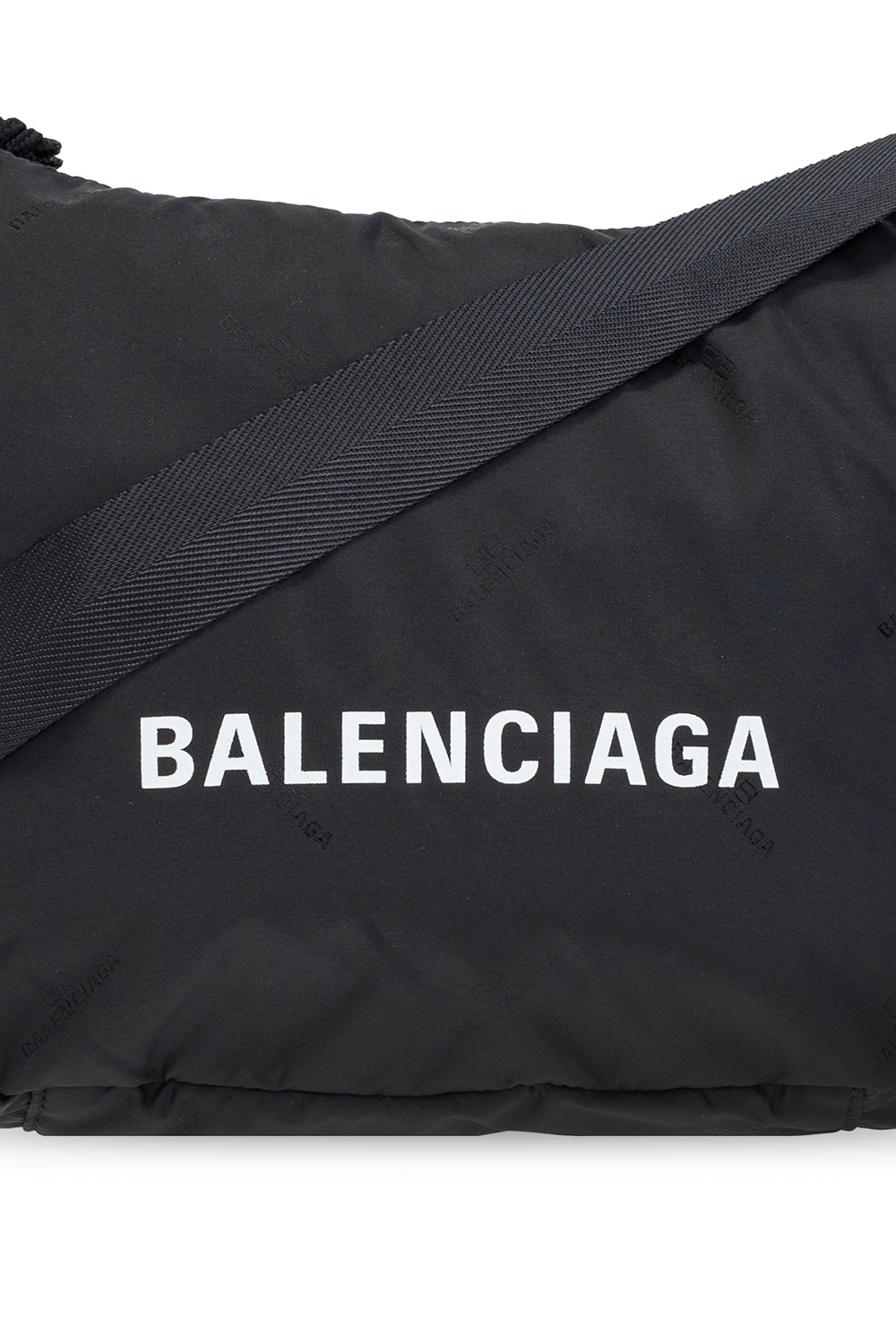 Balenciaga Buckle Backpack Mini 13700 Black